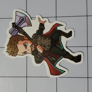 Superhero Sticker